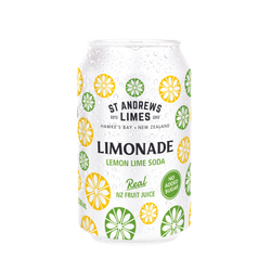 St Andrews Limes - Limonade Sparkling Soda 24 Pack
