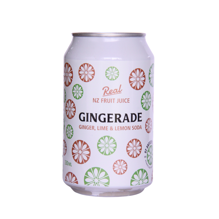 St Andrews Limes - Gingerade Sparkling Soda 24 Pack
