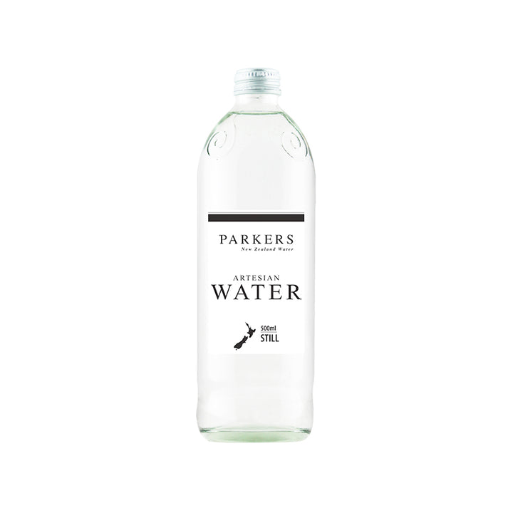 Parkers Water, 500ml Glass Bottles | 12 Pack