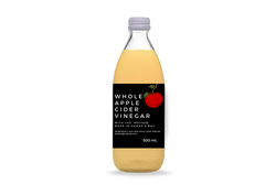 Whole Apple Cider Vinegar 500mL - 6 case